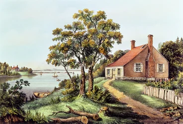 The Birthplace of Washington at Bridges Creek, Westmoreland Co. Va